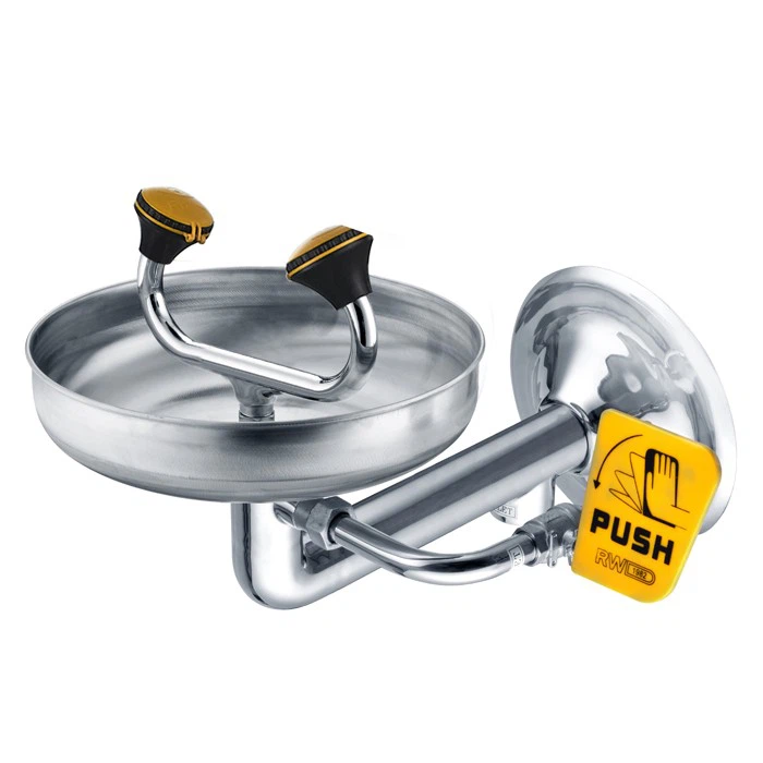 Wall mounted shower and eye wash WJH0359D